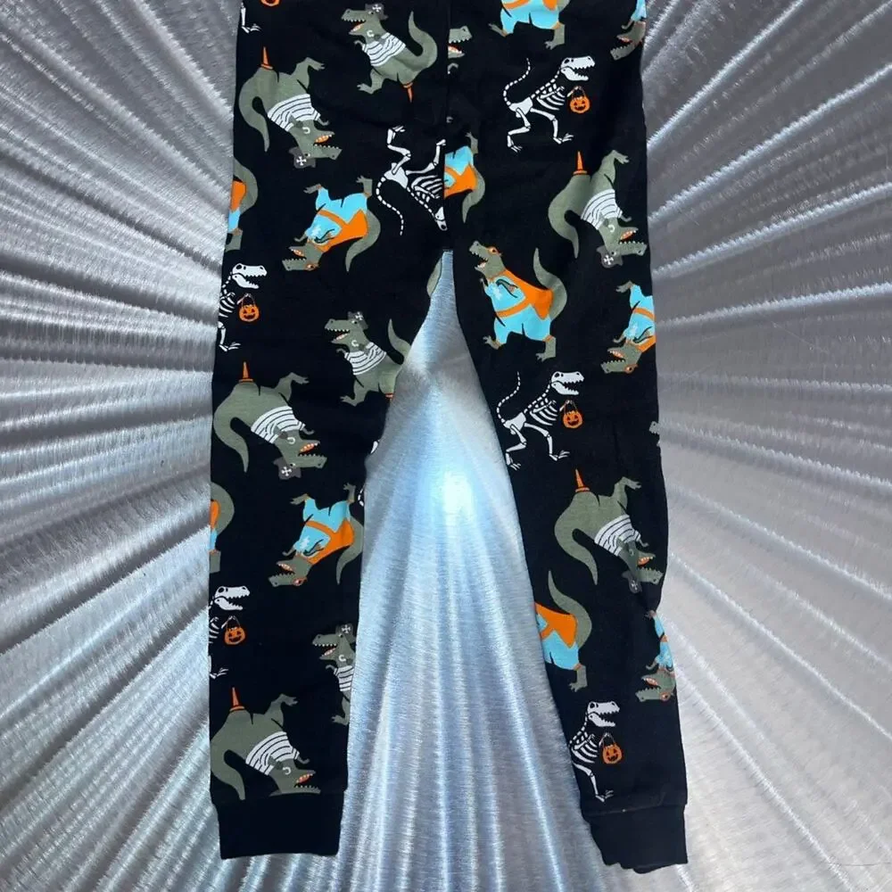 Carter’s Halloween Trick or Treating Dinosaurs PJ Set - Size: 4T